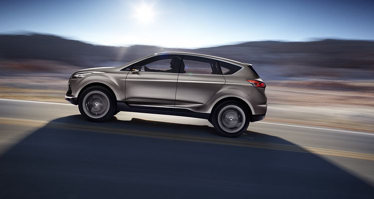 Ford visar koncept på ny global SUV på Detroit Motorshow 2011 - Ford Vertrek, bild 1