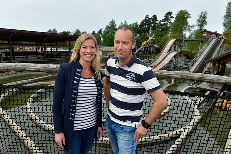 Lena Kempe och Peter Steen.