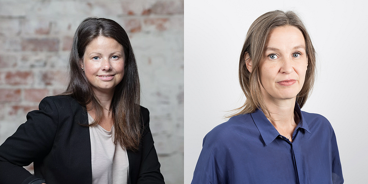 Tove Larsson och Johanna Hallin