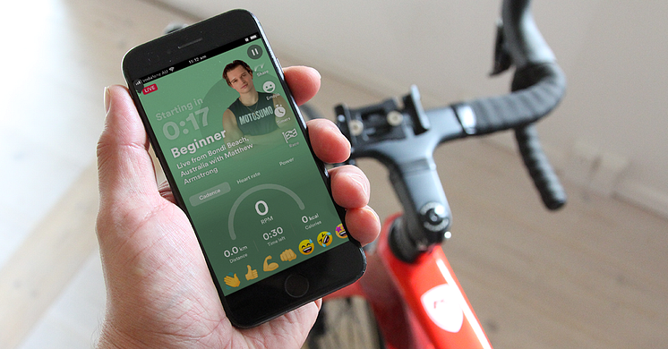 Motosumo - indoor cycling app - Live classes