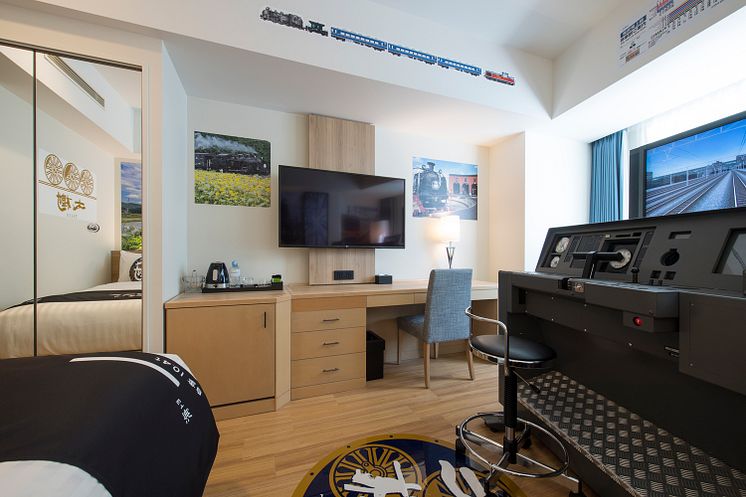 Train Simulator Room @ Fairfield by Marriott Sapporo