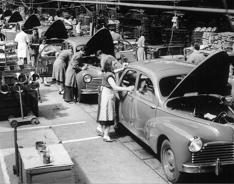 Peugeots fabrik i Sochaux firar 100 år!