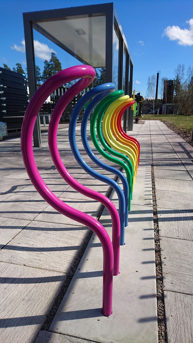 Cykelställ Arc, multi-coloured