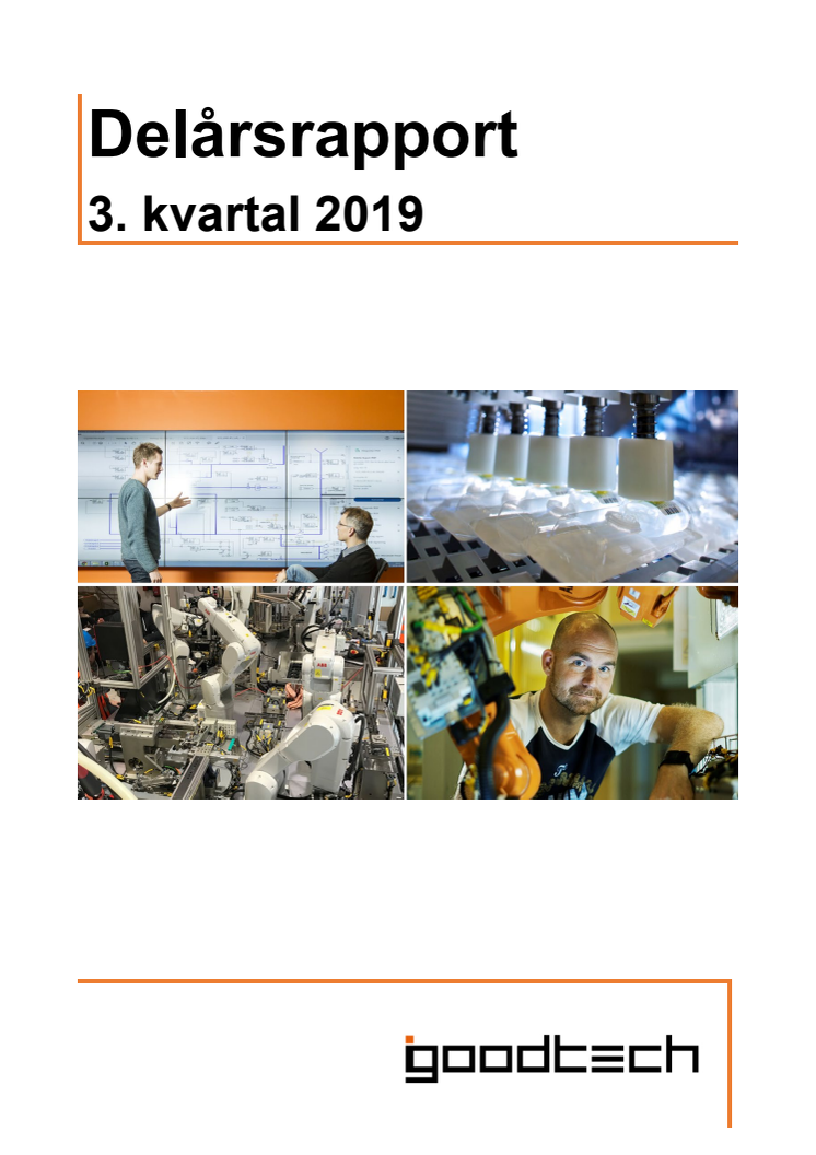 Kvartalsrapport Q3 2019