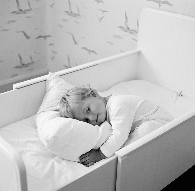  Egen säng, 1950-tal. Foto Ateljé Bellander, © Nordiska museet.