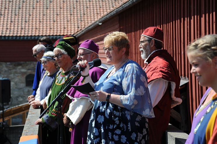 Hamar middelalderfestival på Anno Domkirkeodden