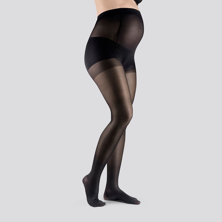 Mabs Compression Socks Pregnant Nylon Tights Black