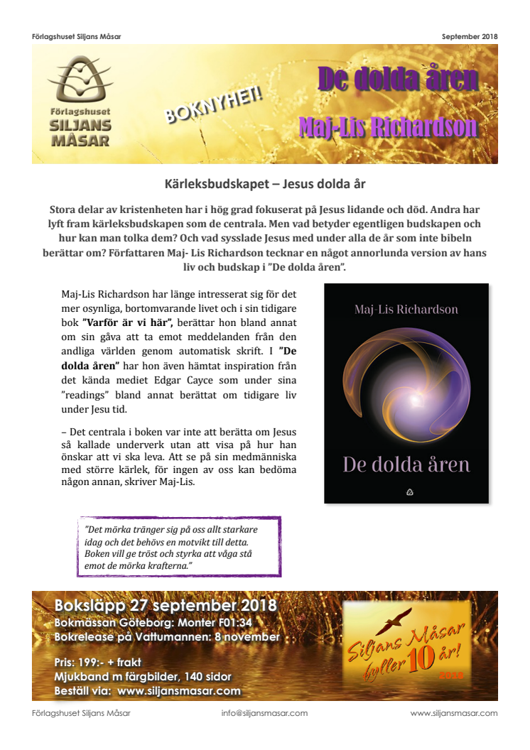 De dolda åren