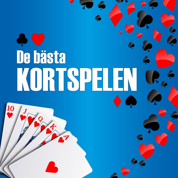 Omslag "De bästa kortspelen" 