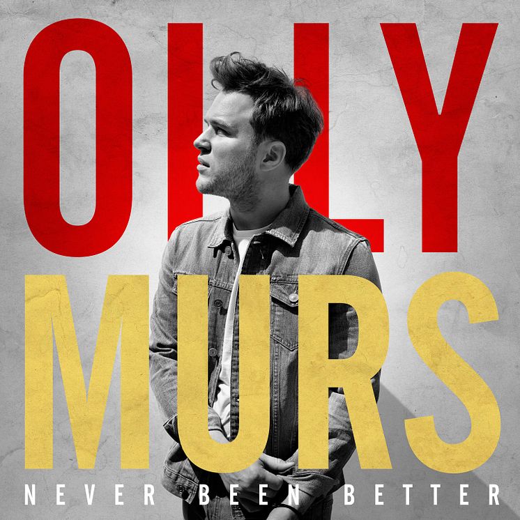 Olly Murs - "Never Been Better" albumomslag
