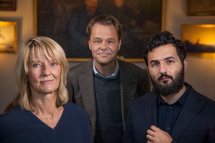 Lena Laurén, Jonas Steken Magnusson och Soran Ismail, SVT,  nominerade till Årets Berättare