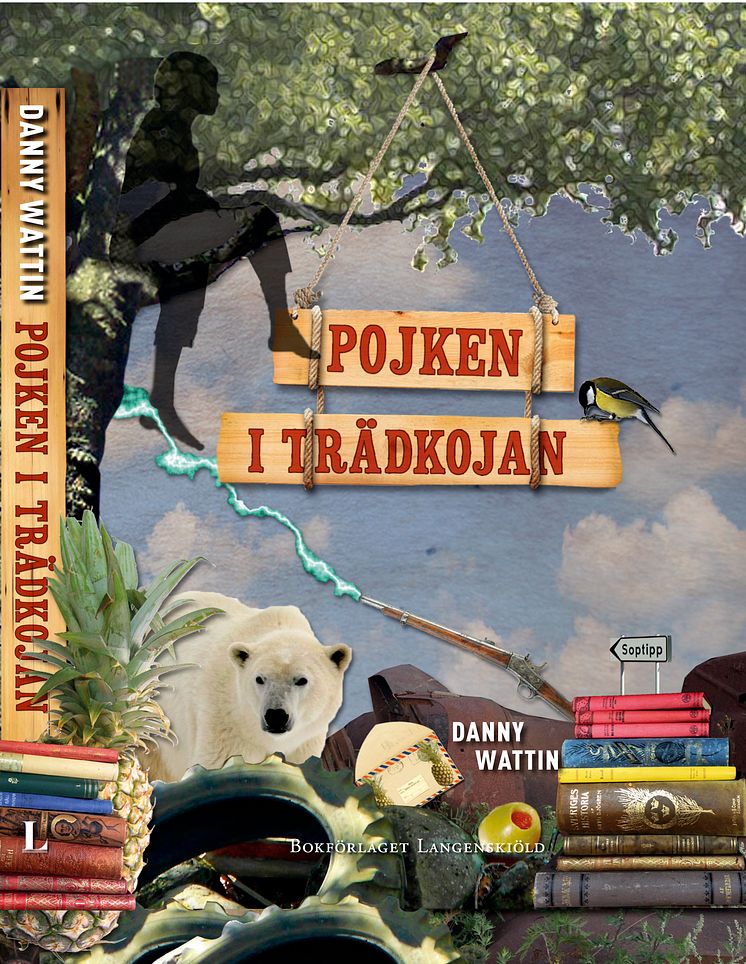 Pojken i trädkojan - Omslag