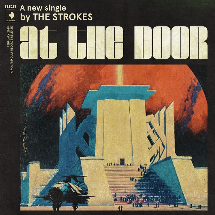 TheStrokes_Singelomslag - At The Door - HR