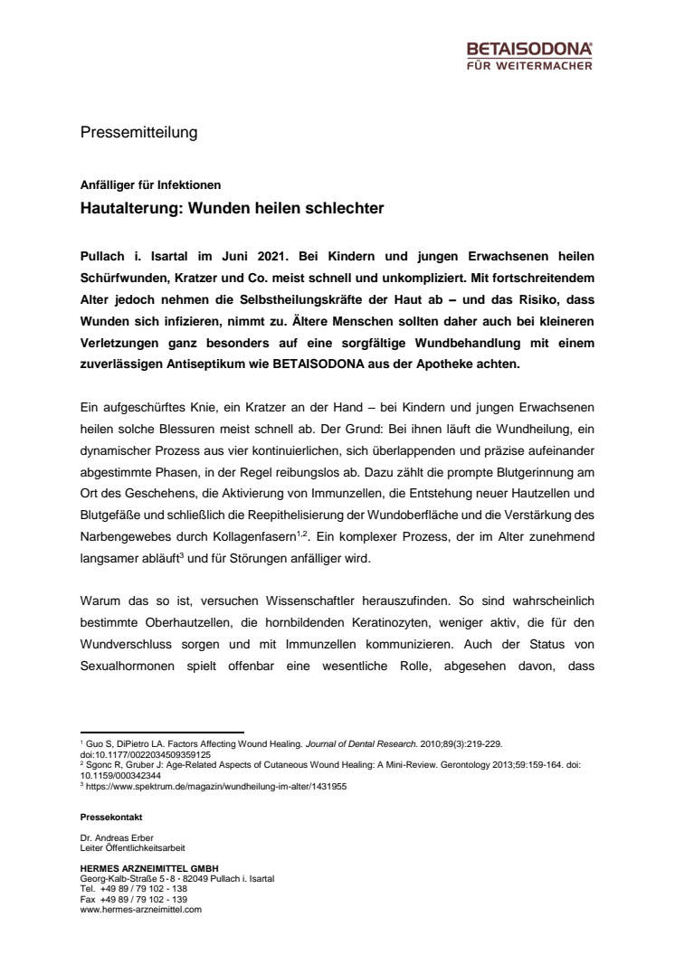 Pressemitteilung Betaisodona - Hautalterung Wunden heilen langsamer.pdf