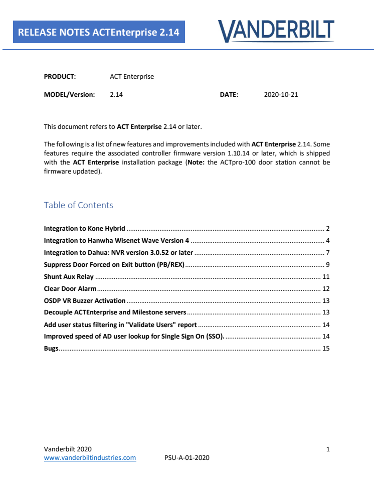 ACT Enterprise 2.14 release notes.pdf