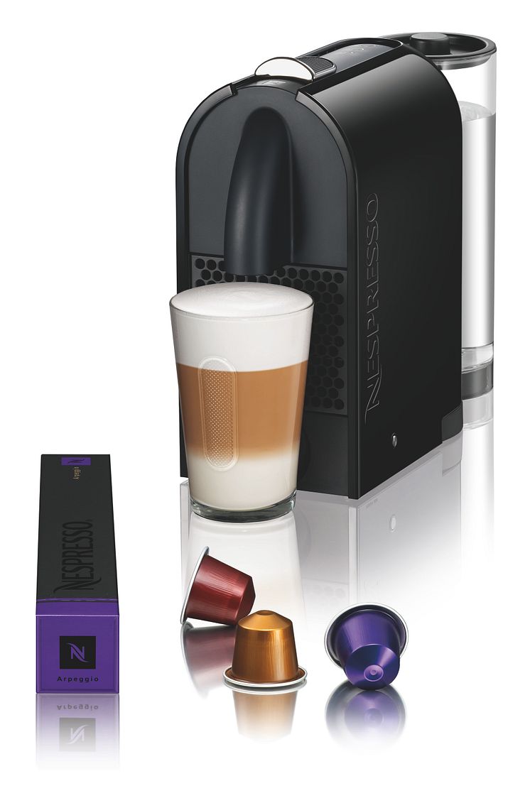 U Black latte packages