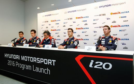 New Generation Hyundai i20 WRC press conference