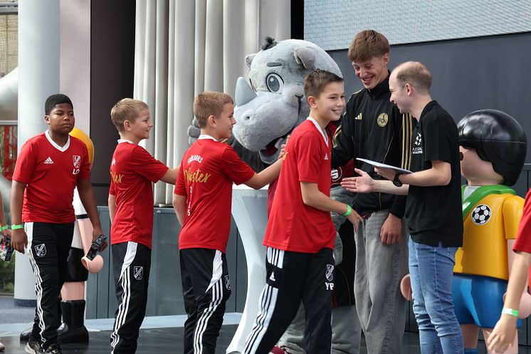 Meisterehrung des Bayerischen Fußball-Verbandes Saison 2024/25 im PLAYMOBIL-FunPark