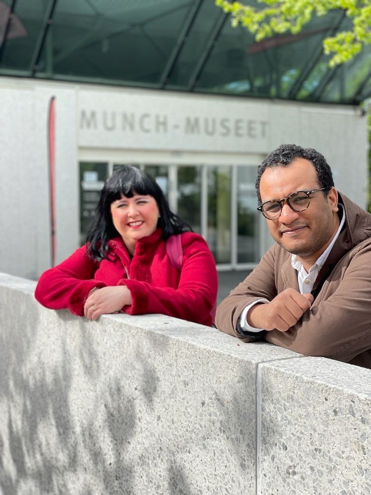 Byrådene foran gamle Munchmuseet