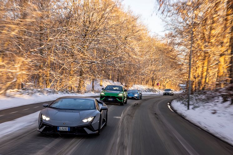 Lamborghini Winter Drive 2022