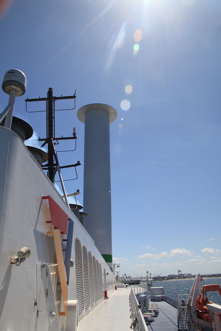 Rotor sail Scandlines logo