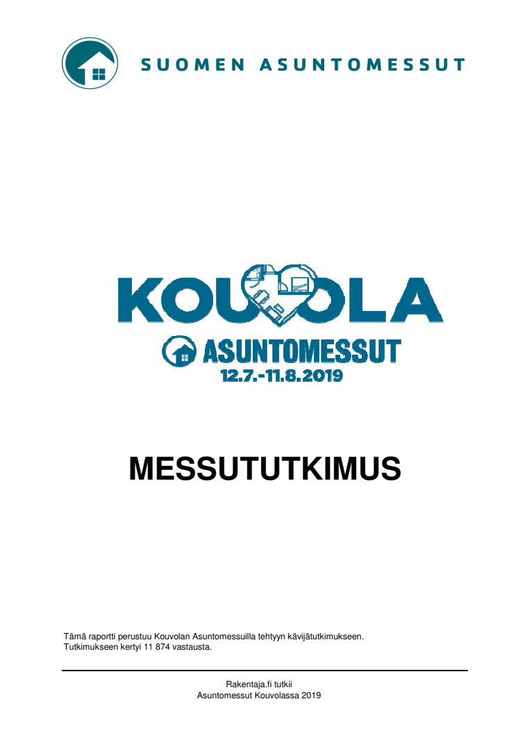 Asuntomessut Kouvolassa kävijätutkimus