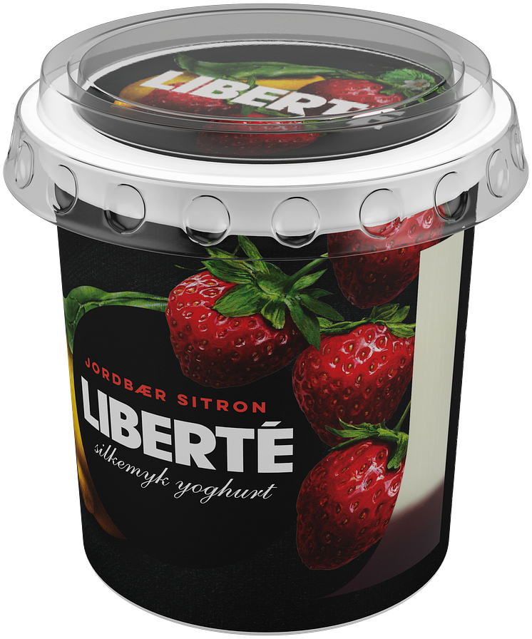 LIBERTÉ Jordbær sitron 160 g