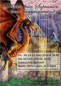Affisch Draken från Sopranien – Epilog 1