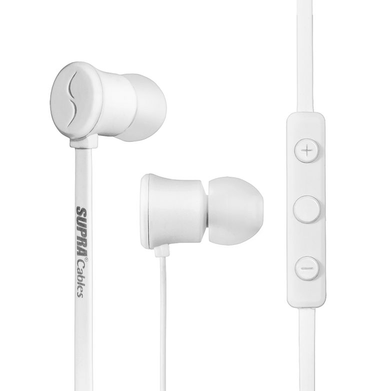 SUPRA NERO in-ear white 