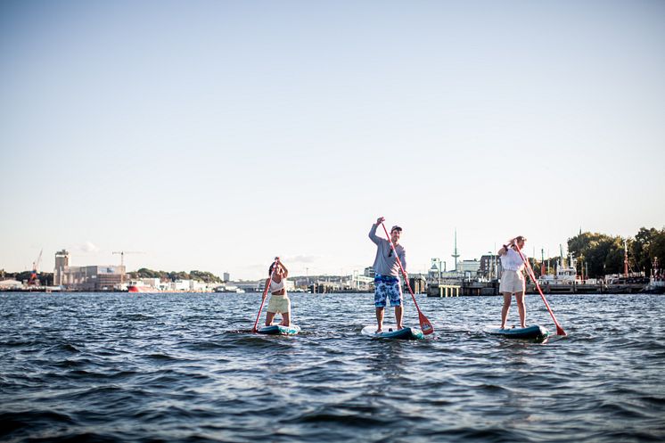 SUP´s (c) Kiel-Marketing Kai Kokott