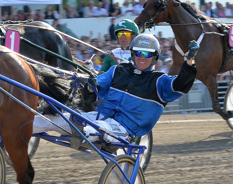 Björn Goop vinner Elitloppet