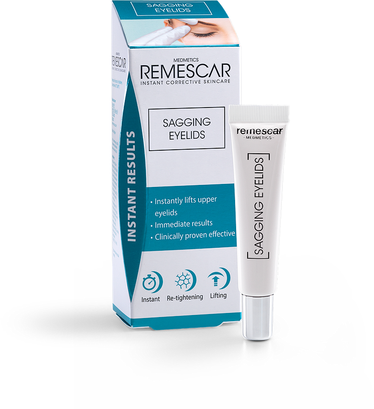 Remescar Sagging Eyelids - produkt och förpackning