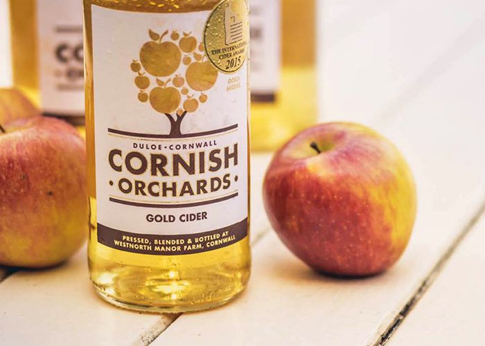 Cornish Gold with apples