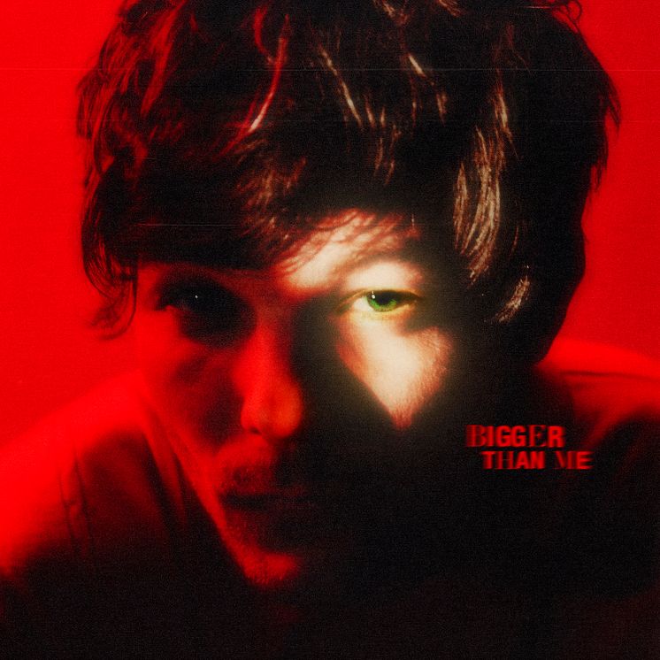 Omslag - Louis Tomlinson "Bigger Than Me" singel