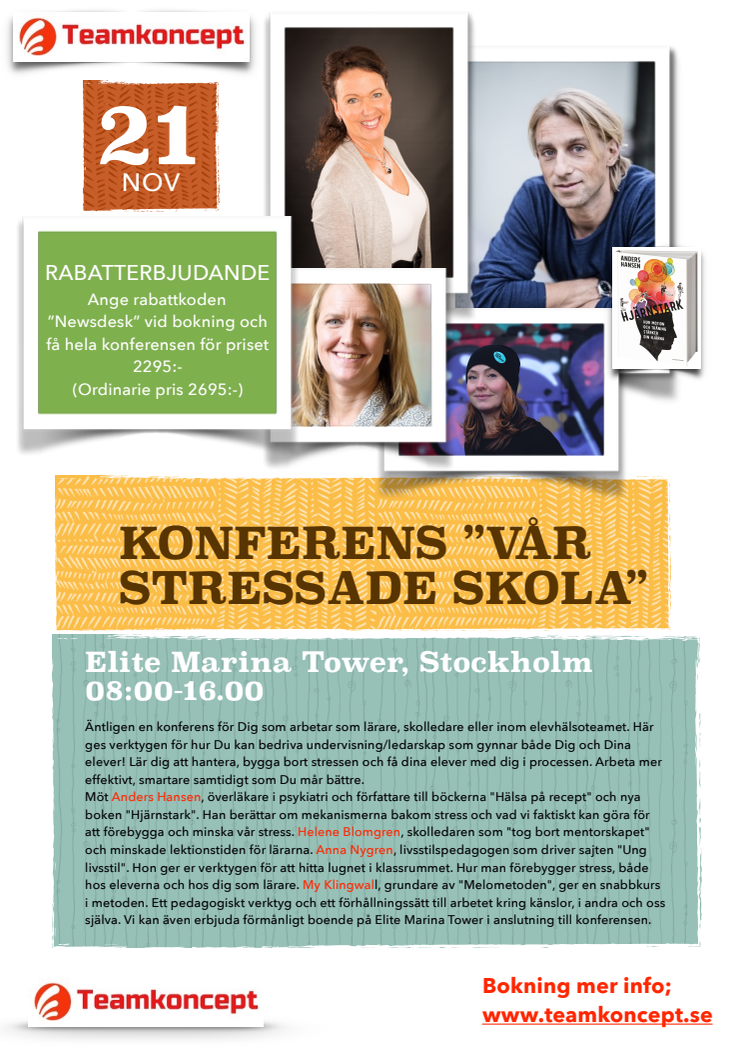 Konferens "Vår stressade skola"