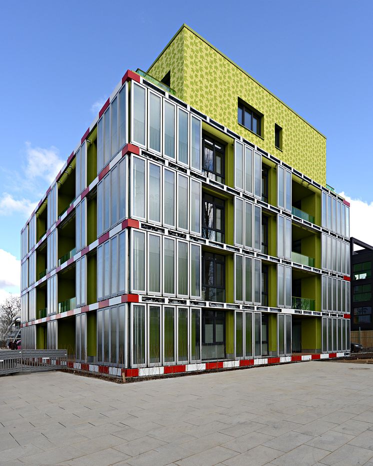 BIQ - The Worldґs first SolarLeaf-Building in Hamburg, Germany, ARUP Foto: Pressbild