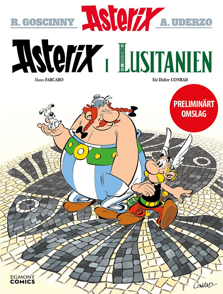 Asterix 41 2025 preliminärt omslag