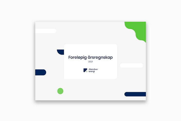Foreløpig årsregnskap 2021 - Akershus Energi forsidebilde