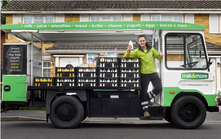 Camberley milkman Darren Barnes
