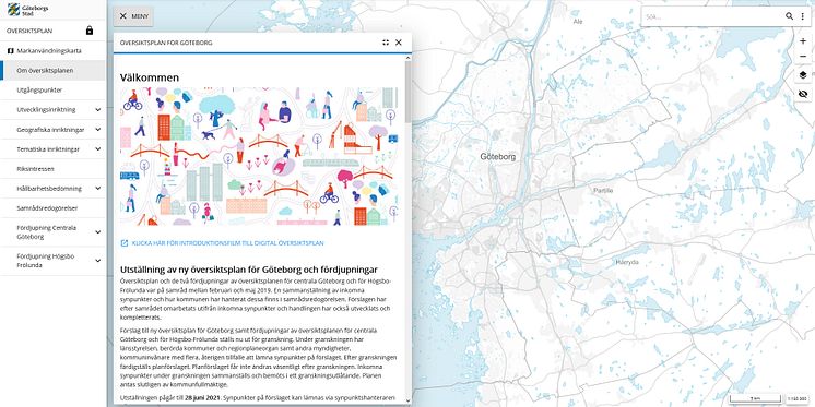 Öppenhet och tillgänglighet i fokus när förslag till ny översiktsplan får en digital form