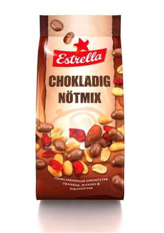 Estrella Chokladig Nötmix