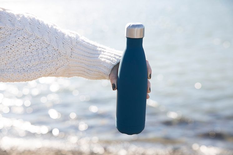 AW21SagaForm - Steel bottle, blue