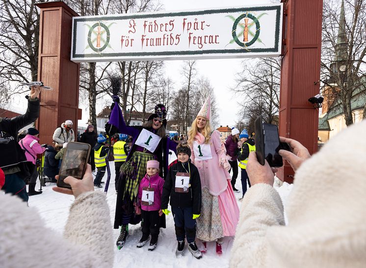 Barnens Vasalopp skidor, Mora 2025