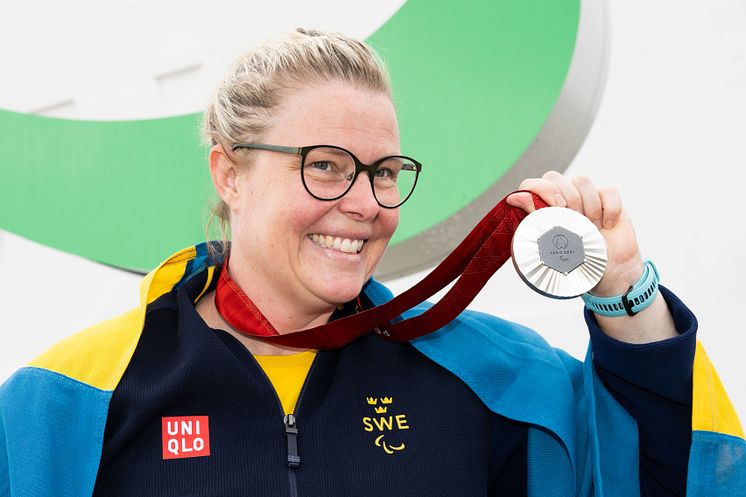 Anna Benson, paralympier i gevärsskytte