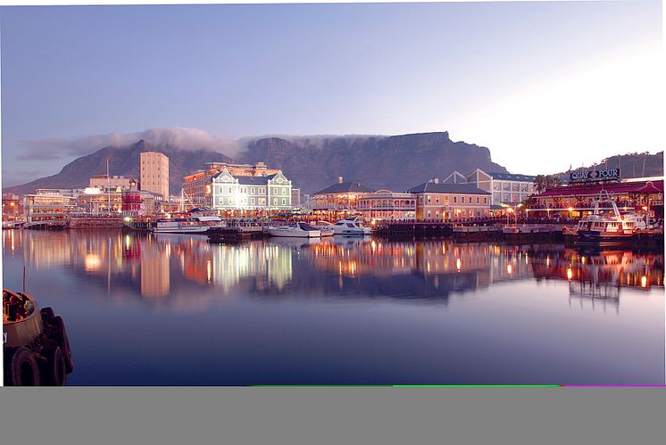 Pierhead & Table Mountain i Sydafrika