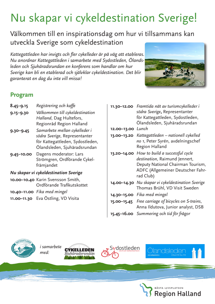 Konferens Cykelleder, program