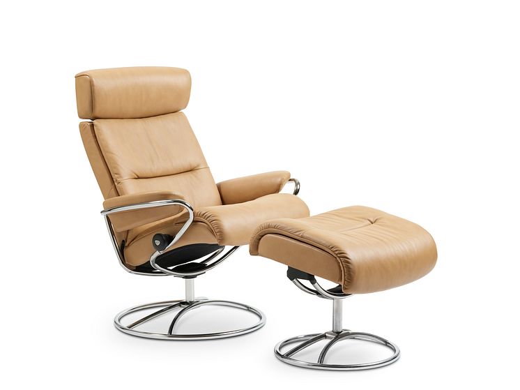 Stressless_Tokyo_headrest_Original_Paloma_Almond_Chrome