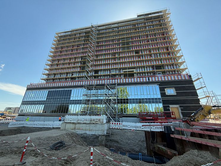 From the construction site of FRA-Mainz Data Center