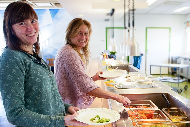 Vegetarisk mat på årets hållbarhetsvecka