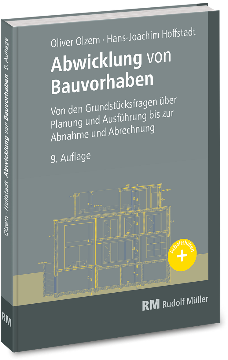 Abwicklung von Bauvorhaben, 9 Auflage (3D/tif)